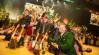 Die Ballnacht wurde von den Fachschulen eröffnet 