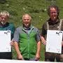 Anton Larcher und Günther Rabensteiner (rechts)  arbeiteten eine gemeinsame Strategie mit Nationalparkdirektor Hermann Stotter