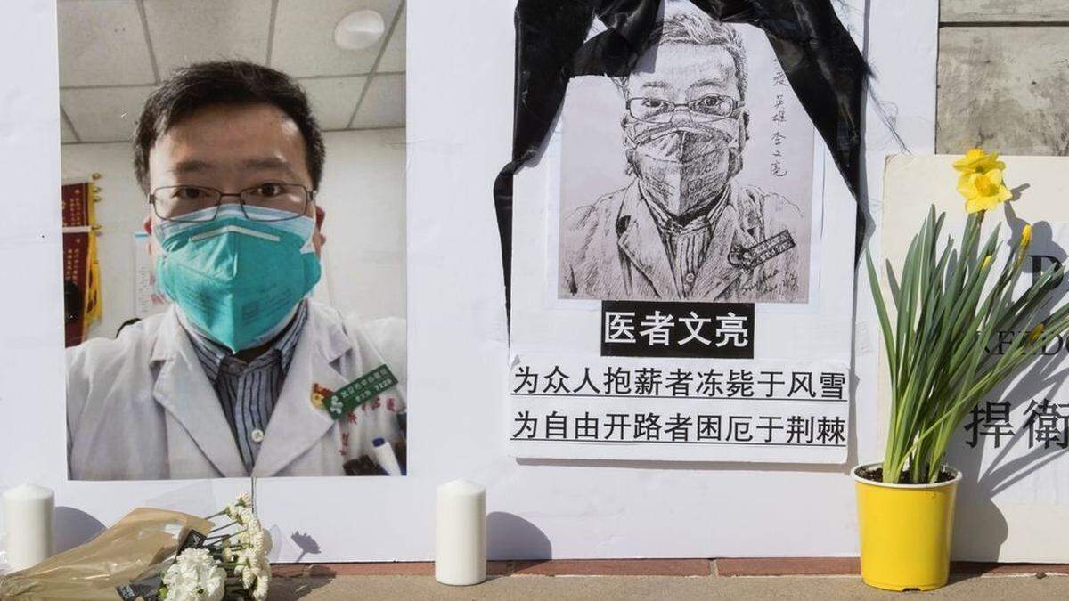 Li Wenliang warnte als Erster eindringlich vor dem Coronavirus. Nun wurde er posthum Vater.