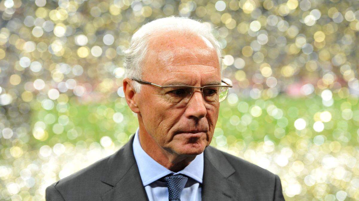 Franz Beckenbauer muss die WM in Katar auslassen