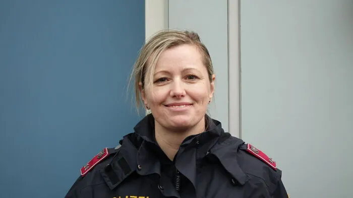 Ines Haspel von der Polizeiinspektion Weiz organsierte die Aktion Kinderpolizei in Weiz.