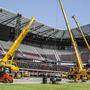 Bauarbeiten wird man 2019 im Klagenfurter Stadion häufig sehen