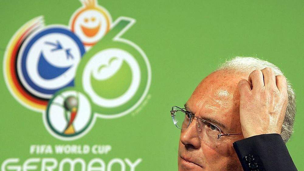 Beckenbauer steht im Fokus des Skandals um die WM-Vergabe 