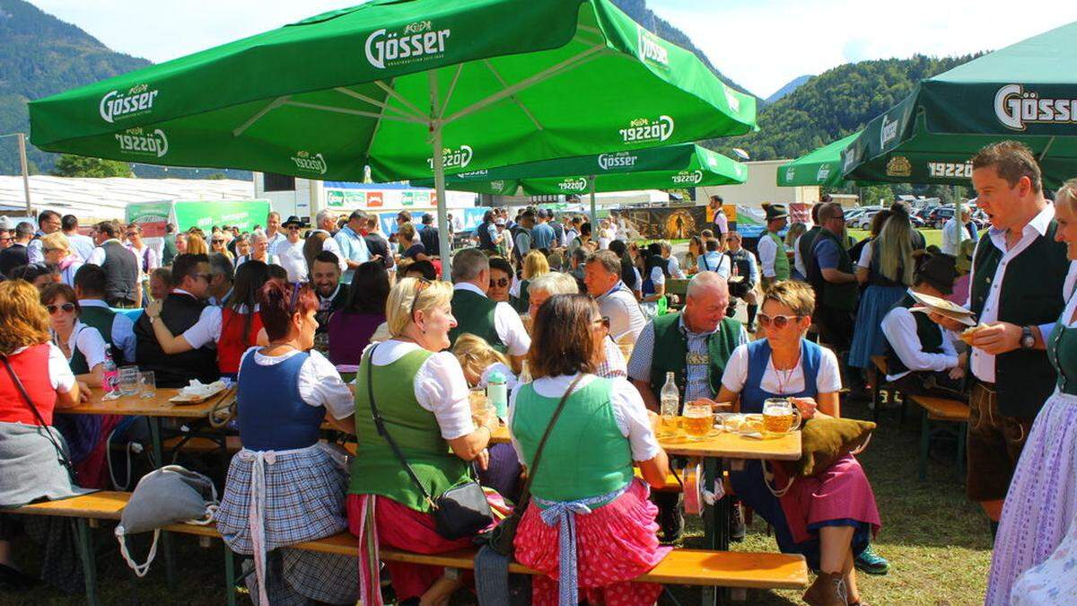 Gute Stimmung, Kaiswerwetter und Feierlaune - nach zwei Jahren Pause konnte der Altausseer Kirtag wieder stattfinden