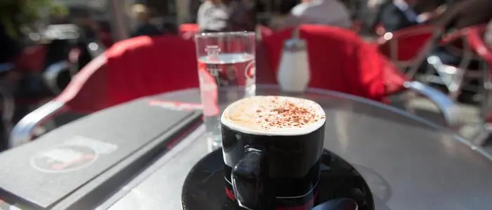 Das Opfer wollte nur im Gastgarten frühstücken – und nichts kaufen