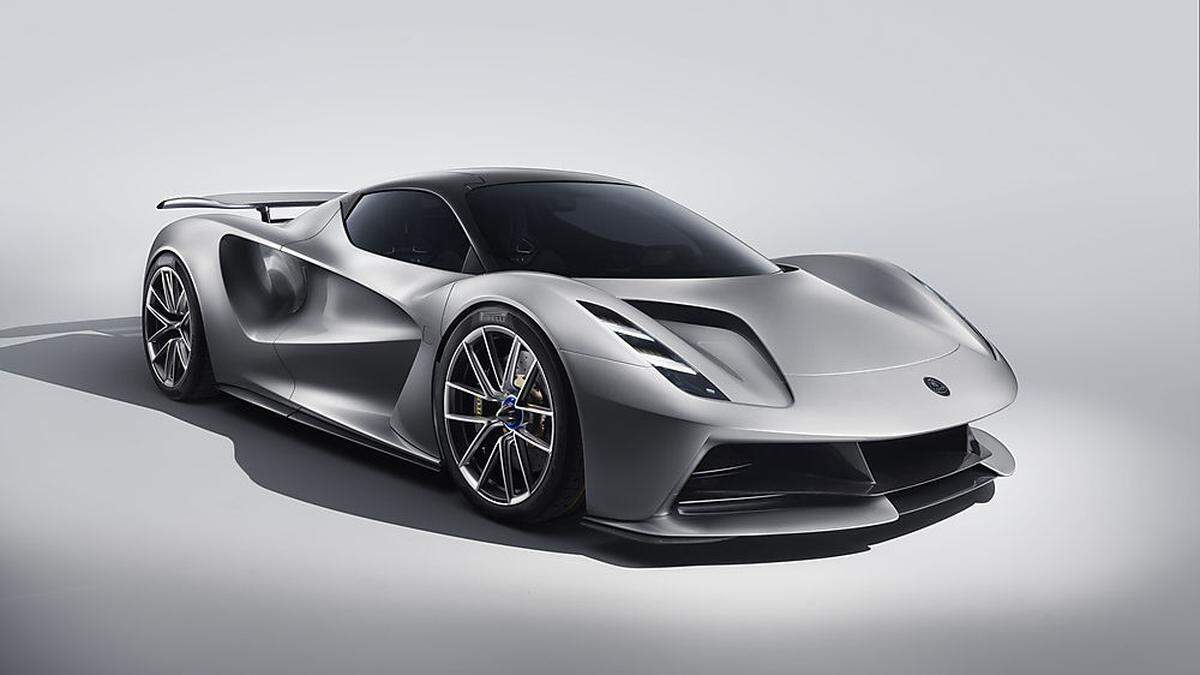 Lotus' elektrischer Supersportwagen Evija