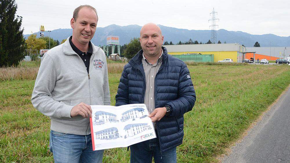 Christian Pernull (links) und Ingo Zupanz planen ein „FairSleep Hotel“