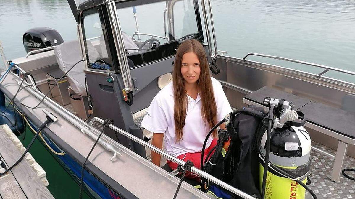 Lisa Winkler aus Drobollach ist Wasserretterin aus Leidenschaft