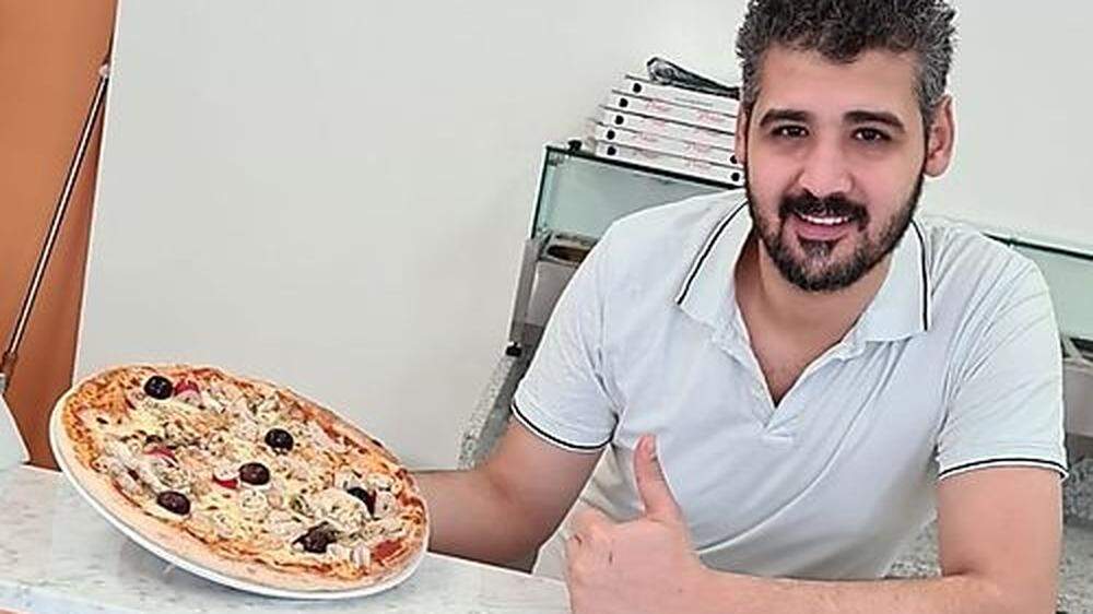 Khedr Moustafa hat die Pizzeria Palermo in der Ankershofenstraße in Klagenfurt eröffnet
