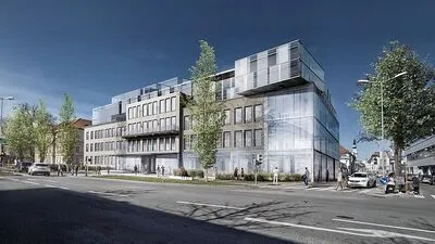 So soll das Gebäude nach dem Umbau aussehen