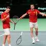 Das spanische Doppel gewann gegen Deutschland im Davis Cup