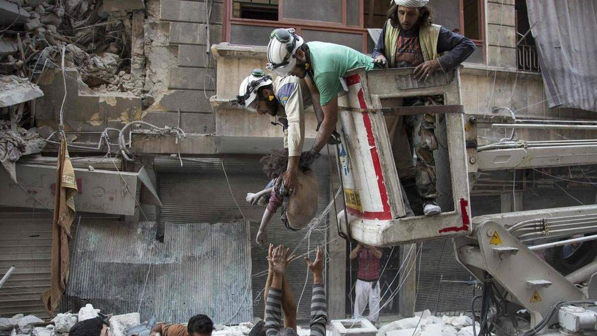 Humanitäre Katastrophe in Aleppo