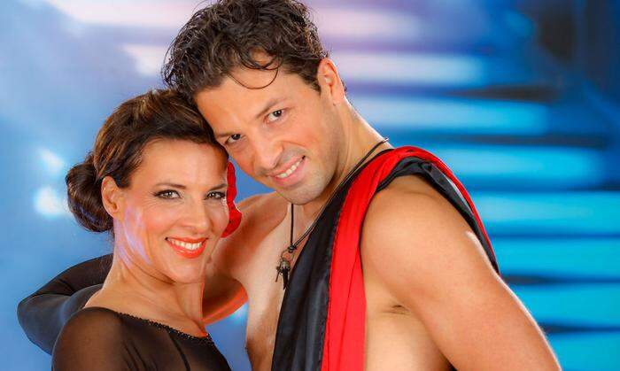 Mimin Sabine Petzl weinte, als das Abenteuer "Dancing Stars" an Kramls Seite vorbei war