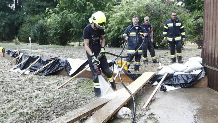 Das Unwetter richtete in Kärnten große Schäden an
