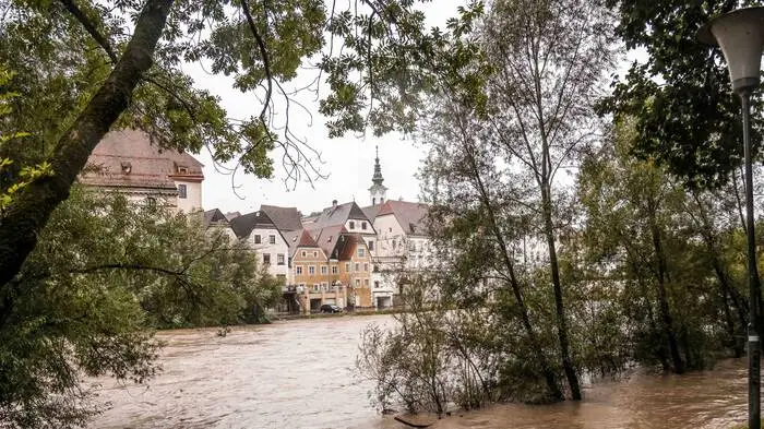 Hochwasser in Steyr