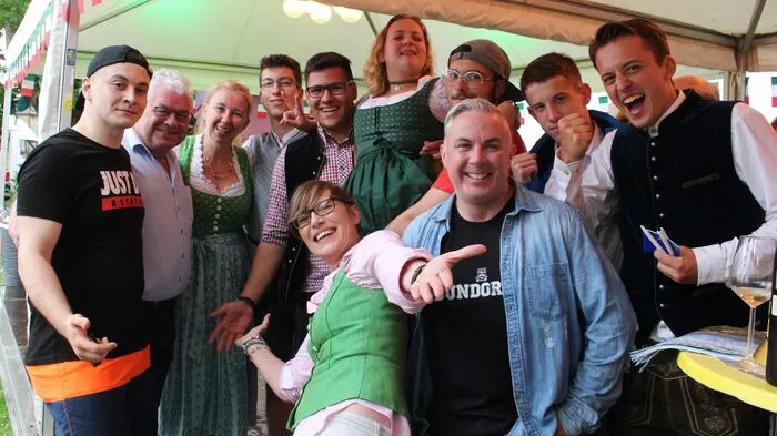 Europa zu Gast: Die internationalen Besucher hatten beim Toskana-Fest in Judenburg sichtlich Spaß.