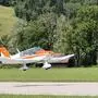 Flugbetrieb bei schönem Wetter am vergangenen Wochenende am Flugplatz Niederöblarn