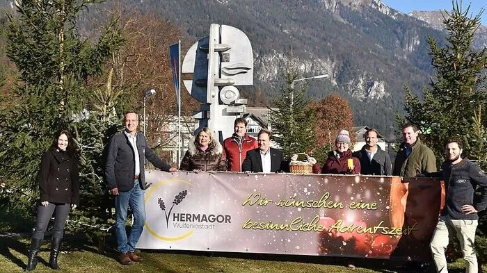 In der Stadtgemeinde Hermagor werden Christbäume prämiert