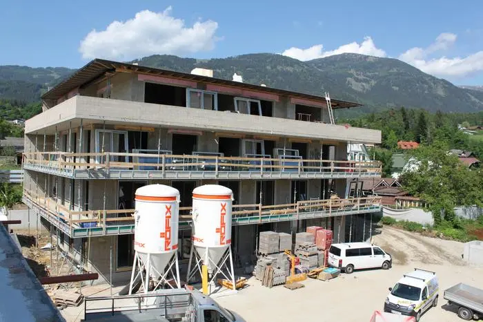 Eine der insgesamt drei Wohnanlagen