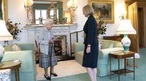 Die  96 Jahre alten Monarchin empfing Liz Truss auf Schloss Balmoral in Schottland
