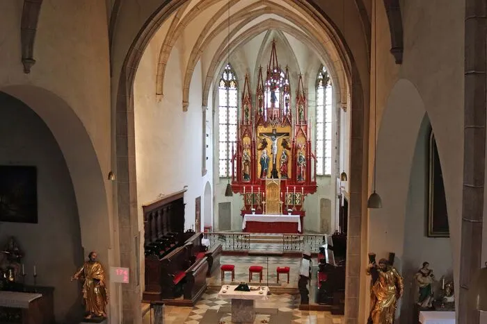 Der Kirchenraum der Domkirche zu St. Andrä, bot ein stimmungsvolles  Ambiente, zum gelungenen Auftakt..