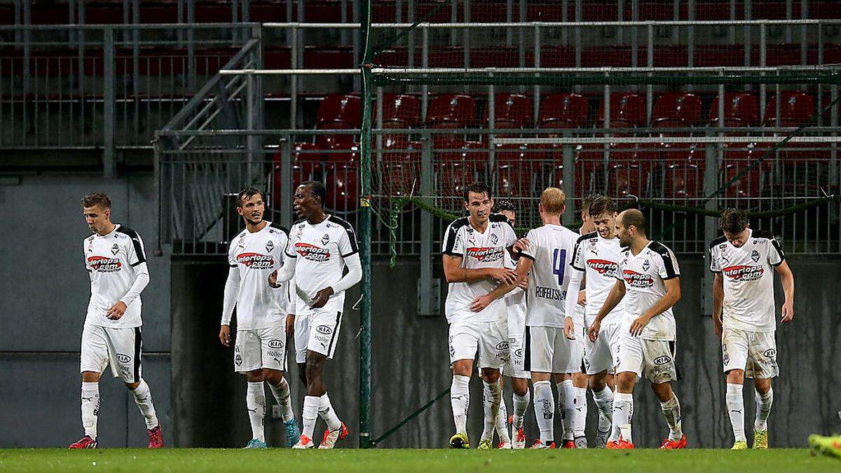 Die Mannschaft von Austria Salzburg 