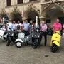 Die Vorfreude auf die Ausfahrt ist beim Vespa-Club groß