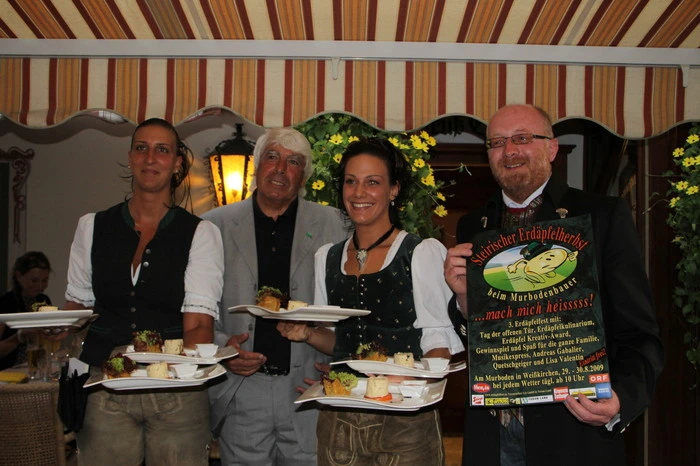 Beim "Erdäpfelfest" 2009