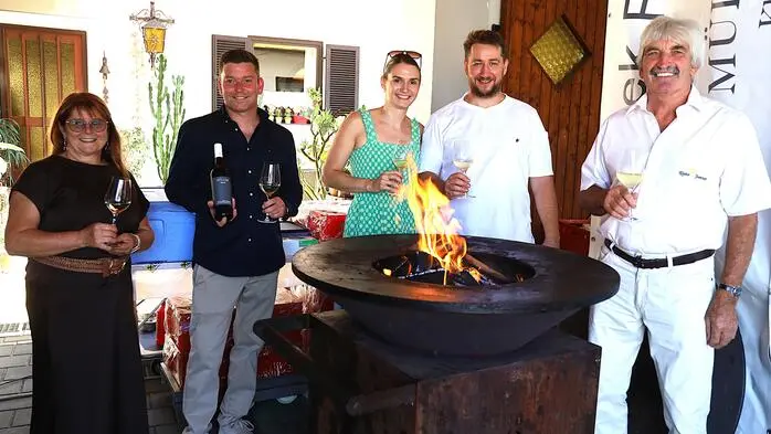 Basalt-Party bei Müller in Klöch