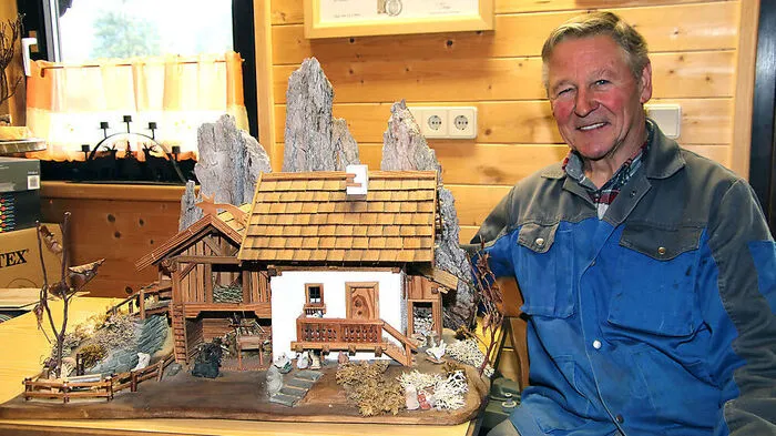 250 bis 300 Stunden steckt Johann Murgg aus Kainach ist seine Kunstwerke