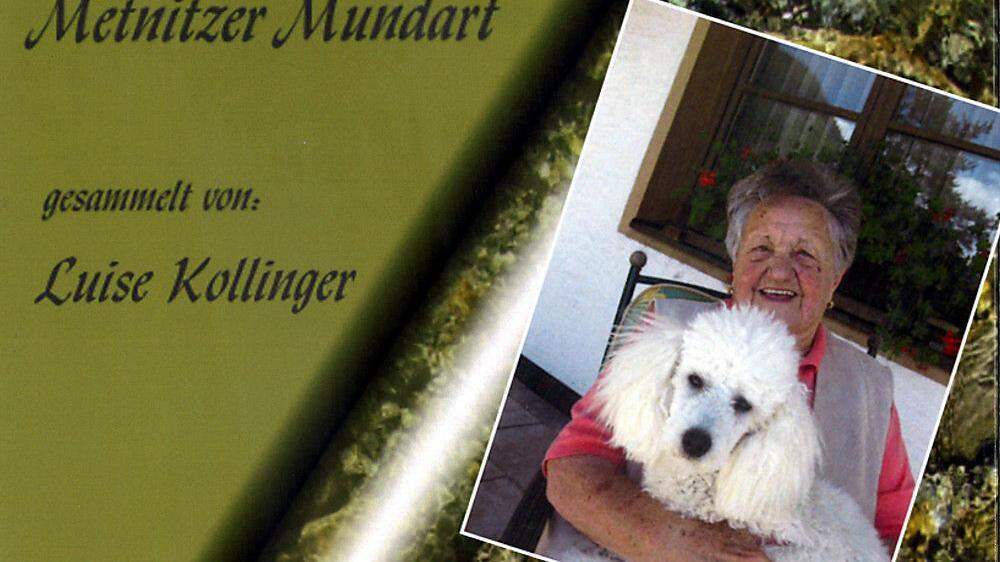 Luise Kollinger (96) aus Grades hat mit Hilfe ihrer Tochter ein Dialekt-Buch gestaltet