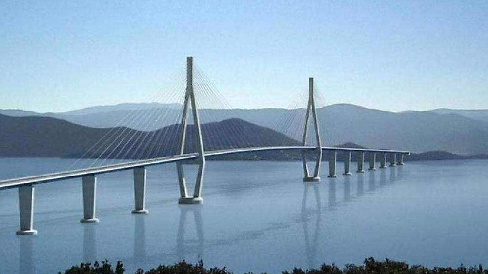 So könnte die Peljesac-Brücke einmal aussehen