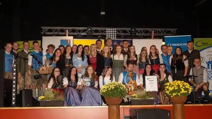 Den Award für die aktivste Gruppe erhielt heuer die Landjugendgruppe aus Eberstein. 