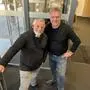 Klaus Schwarzbart (60) und Hans Pos (64) aus Leoben sind ein eingespieltes Security-Team