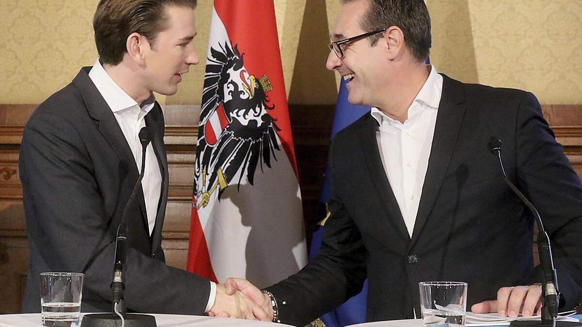 Kurz und Strache: Gespräche gehen in die nächste Runde