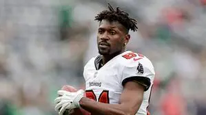Antonio Brown, hier 2022 in Diensten der Tampa Bay Buccaneers
