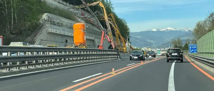 Auf der S6 im Bereich Leoben-Ost wurde und wird seit Jahren gearbeitet