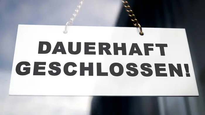 Bei 43 Prozent der Firmenpleiten fehlt das Kapital für das Insolvenzverfahren