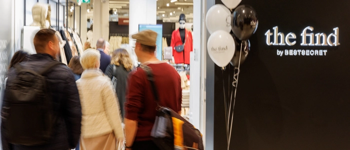 BestSecret gibt es nun in der Shoppingcity