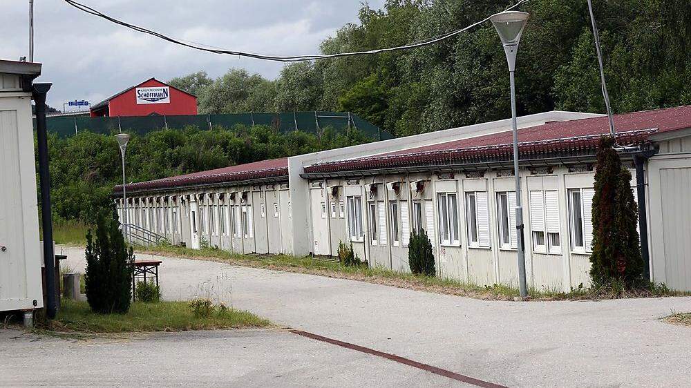 Die Asylunterkunft in Villach-Langauen