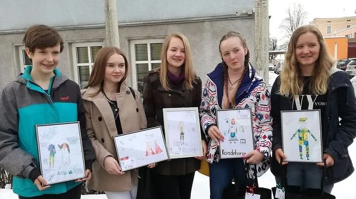 Johanna Eder, Amela Britvarevic, Maria Nagy, Denise Jank und Marie-Theres Philippitsch