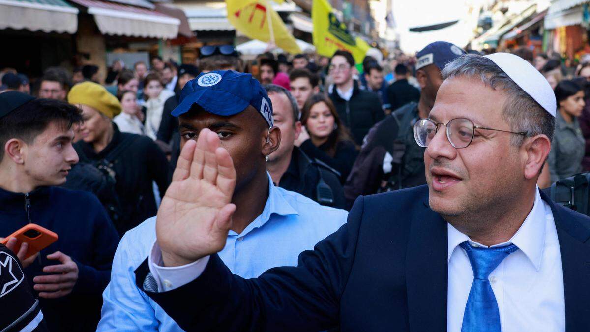 Israels rechtsextremer Minister für Nationale Sicherheit, Itamar Ben-Gvir.