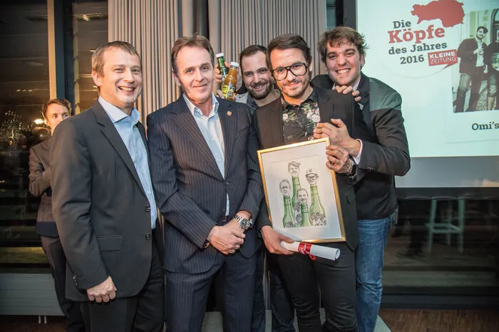 Das Leobener Gründerteam von Omi’s Apfelstrudel erhielt den Preis der Kategorie "Wirtschaft".