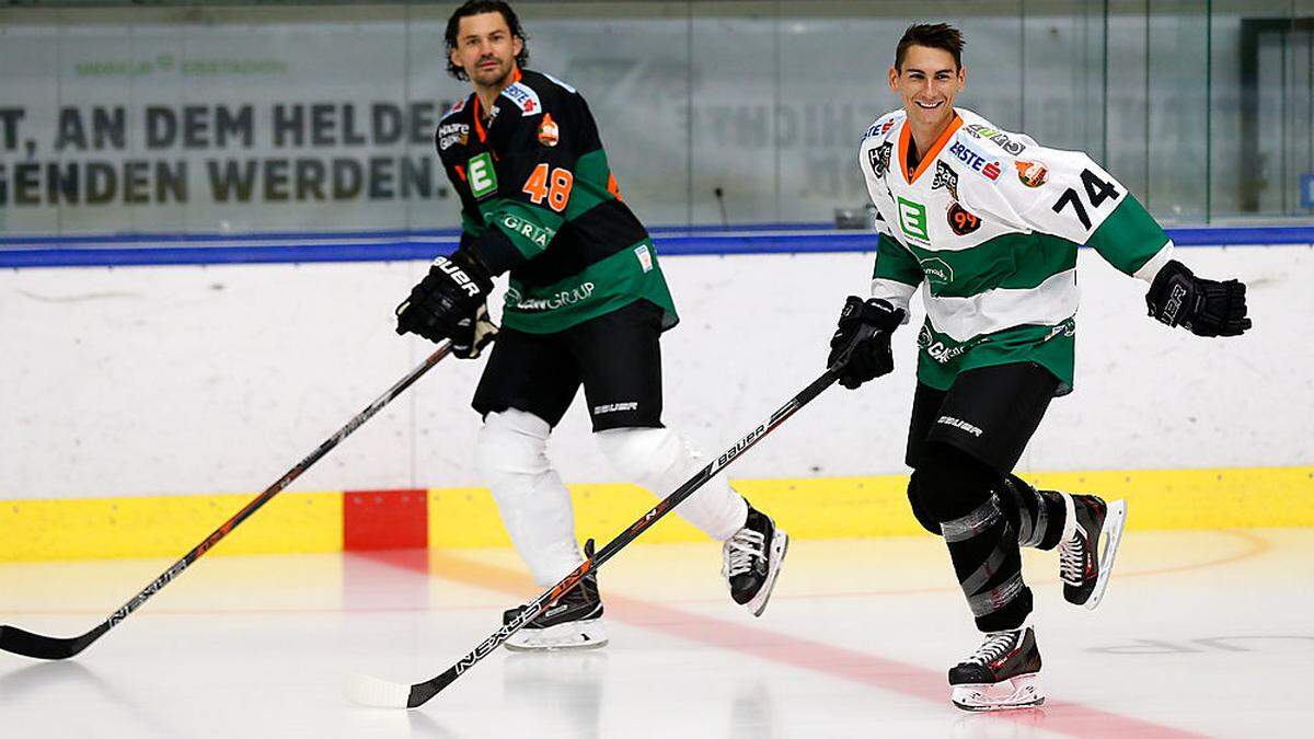 Daniel Oberkofler (rechts) und Florian Iberer