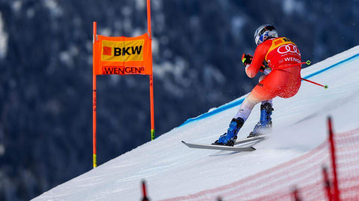 Marco Odermatt | Marco Odermatt holte seinen ersten Sieg auf dem Lauberhorn