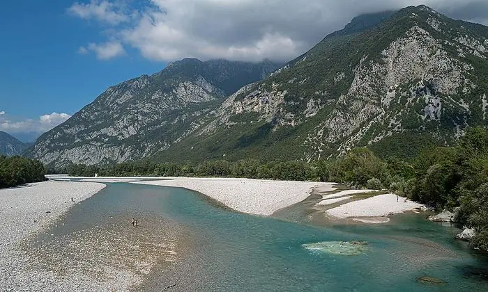 Der Tagliamento, einer der letzten Wildflüsse Europas