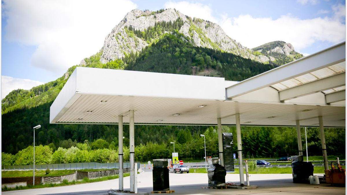 2013 wurde die Raststation Röthelstein im Norden von Graz geschlossen