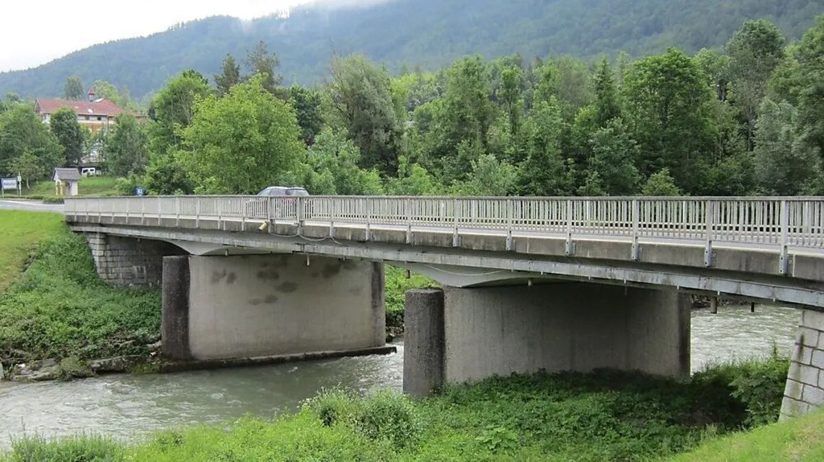 Bei der Vellachbrücke steht demnächst ein großes Bauprojekt an