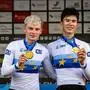 EM-Gold: Radsportler Heimo Fugger (rechts, mit Partner Raphael Kokas) ist Bahn-Europameister