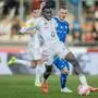 WOLFSBERG,AUSTRIA,09.MAR.25 - SOCCER - ADMIRAL Bundesliga, Wolfsberger AC vs FC Blau Weiss Linz. Image shows Cheick Momadou Diabate (WAC) and Thomas Goiginger (Linz).  
Photo: GEPA pictures/ Matthias Trinkl